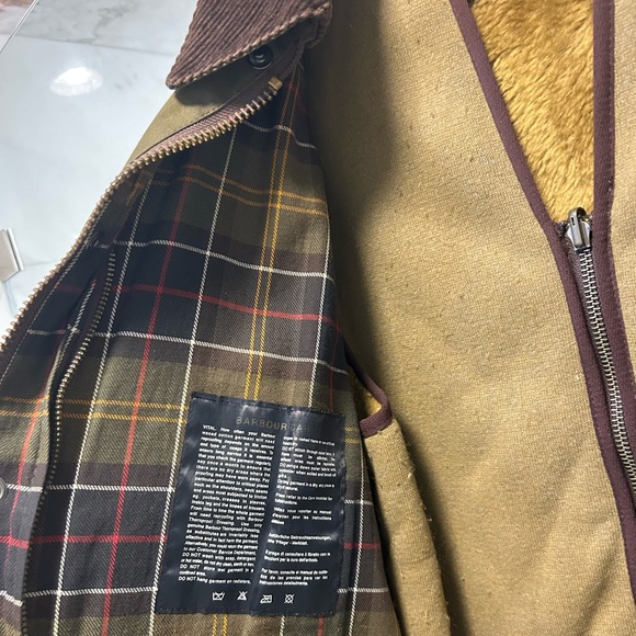 Men’s Waxed Barbour Jacket - Picture 6 of 10